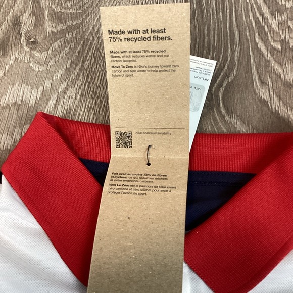 NIKE Houston Texans Men's Tee M Pocket NFL Loose Fit Crew Neck M Navy Blue - Picture 4 of 7